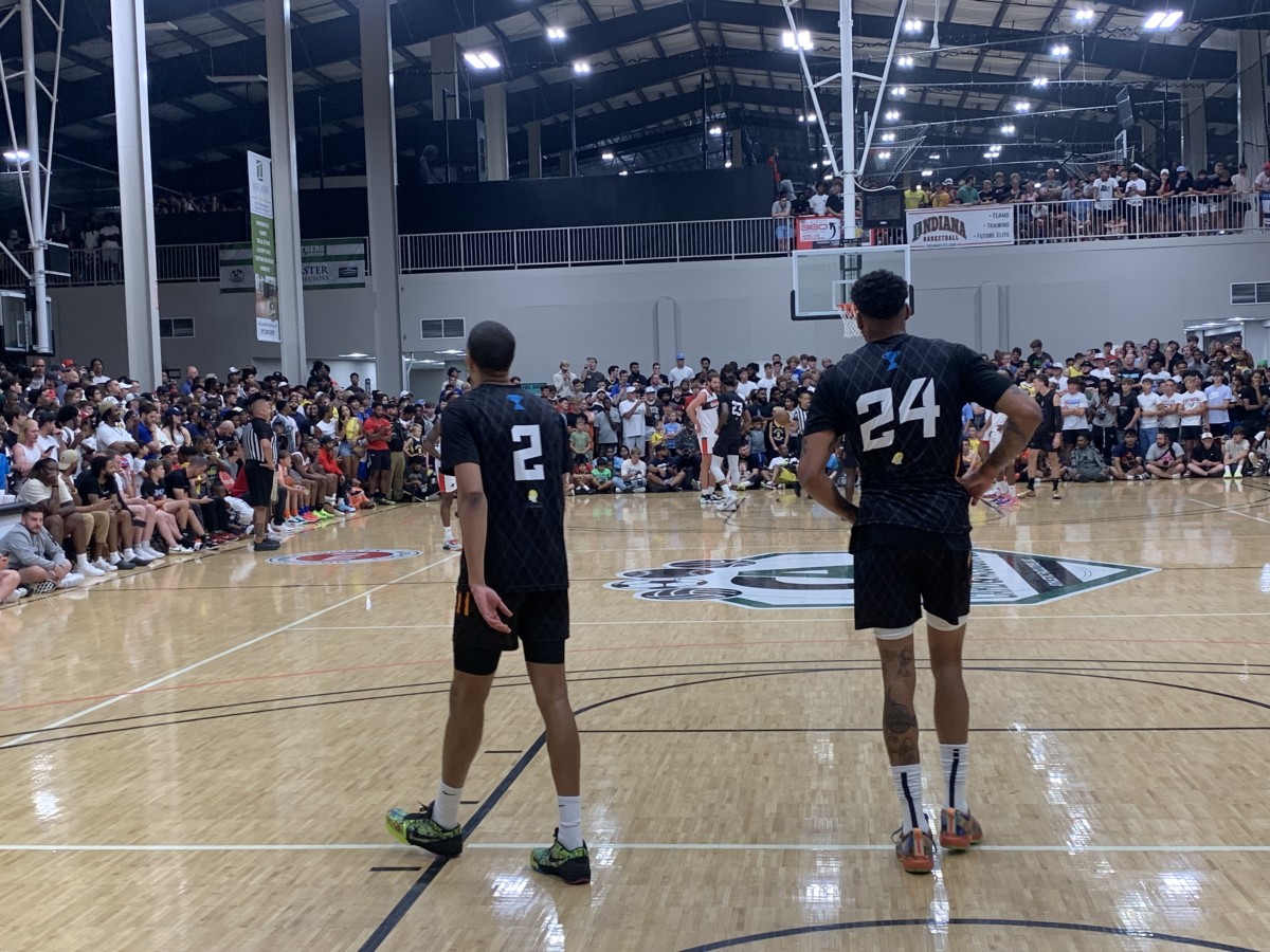 Obi Toppin Tyrese Haliburton Indiana Pacers